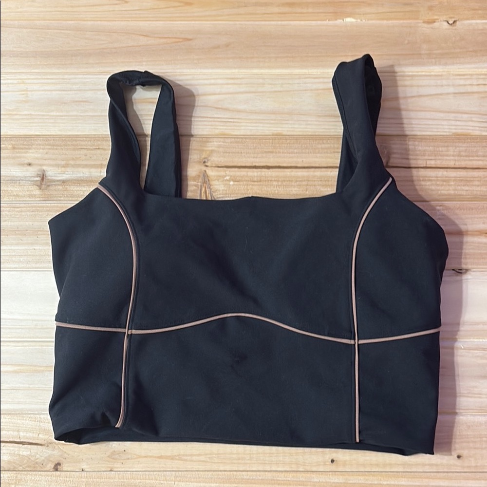 Abercrombie & Fitch Black Crop Top